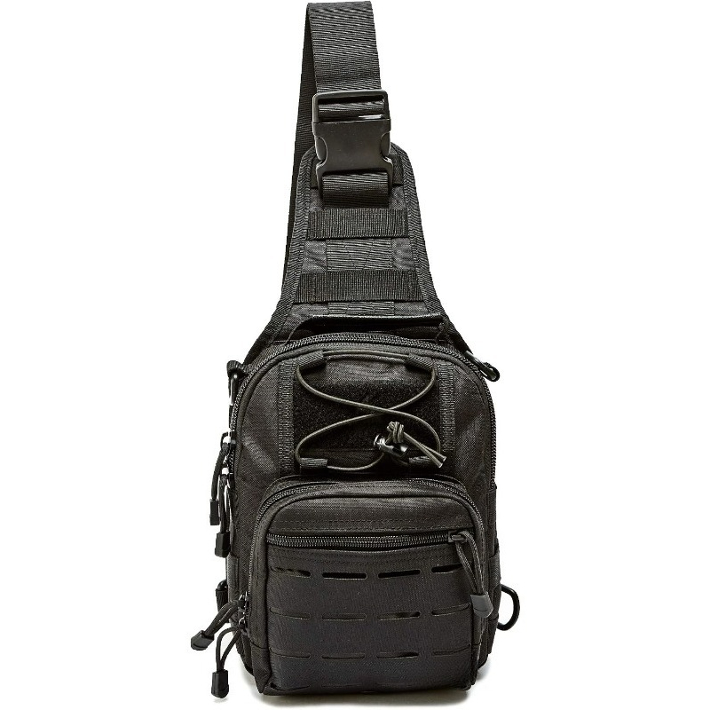 Edc Concealed Carry Backpack - Sac à bandoulière tactique compact pour