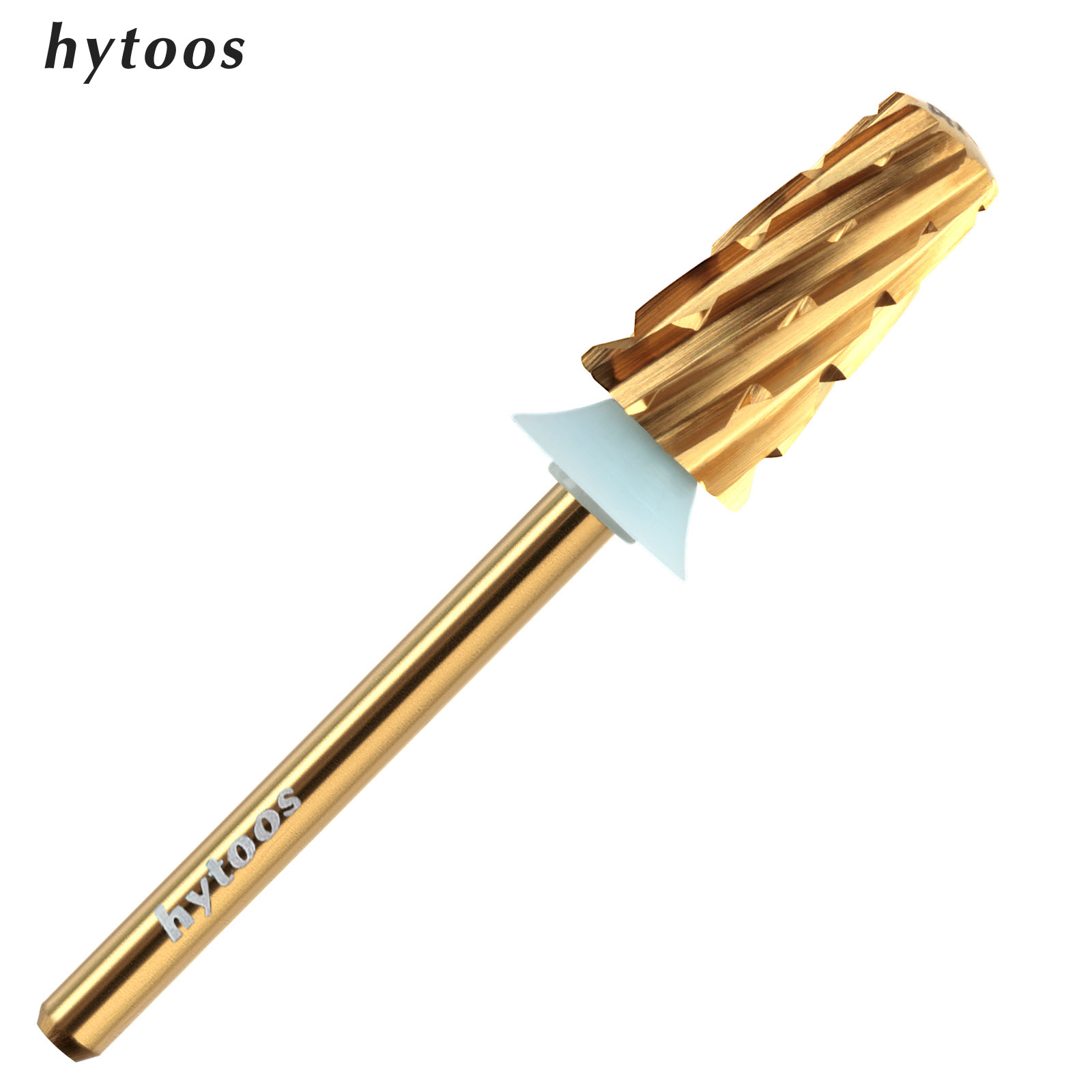 Nail File Titanium - HYTOOS-Forets à ongles coniques en titane,