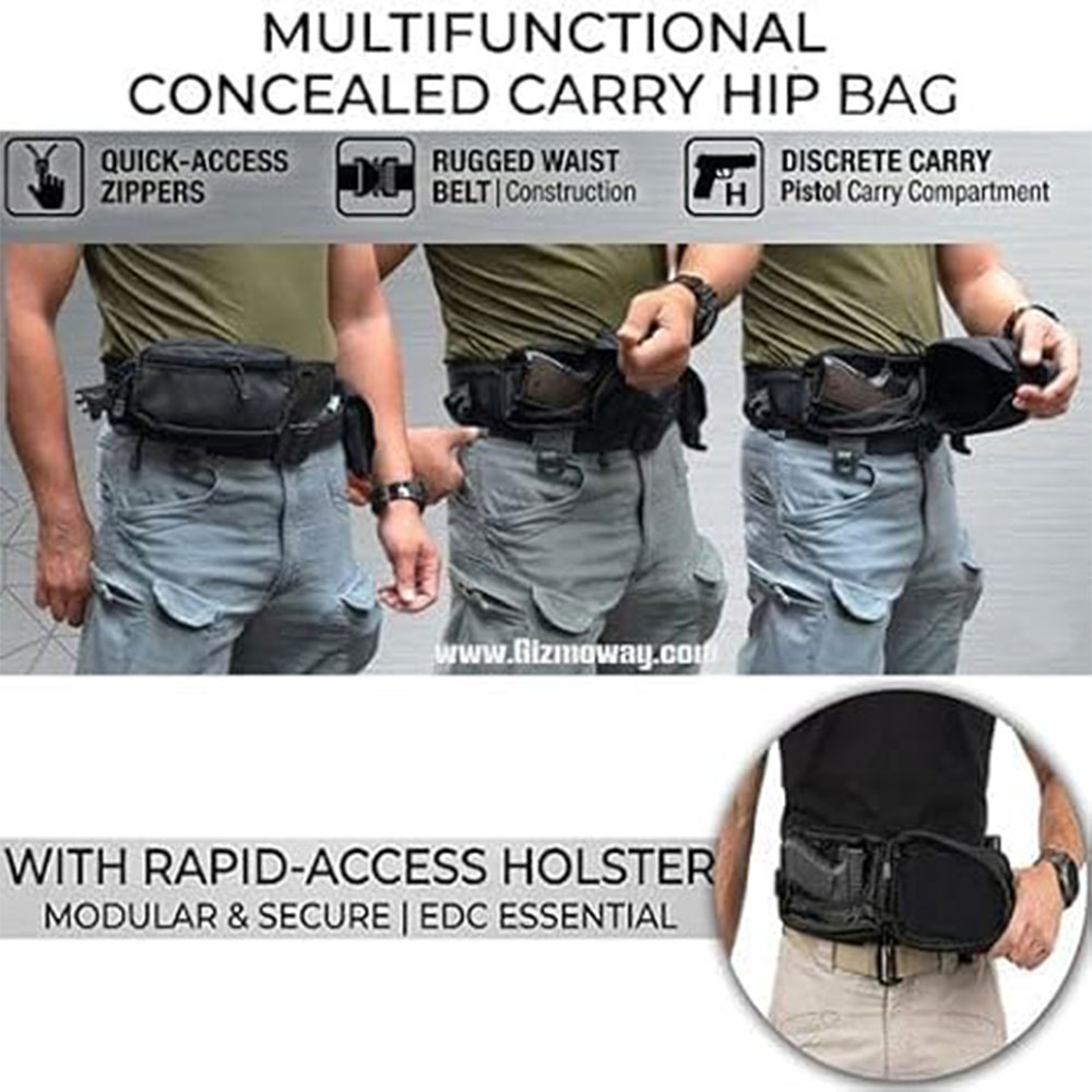 Sac tactique pour pistolet, sa - Edc Concealed Carry avis et prix