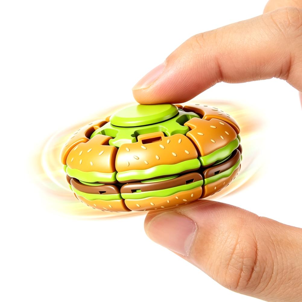 Jouet anti-stress Burger Fidge - Fidget Spinner Bearing avis et prix