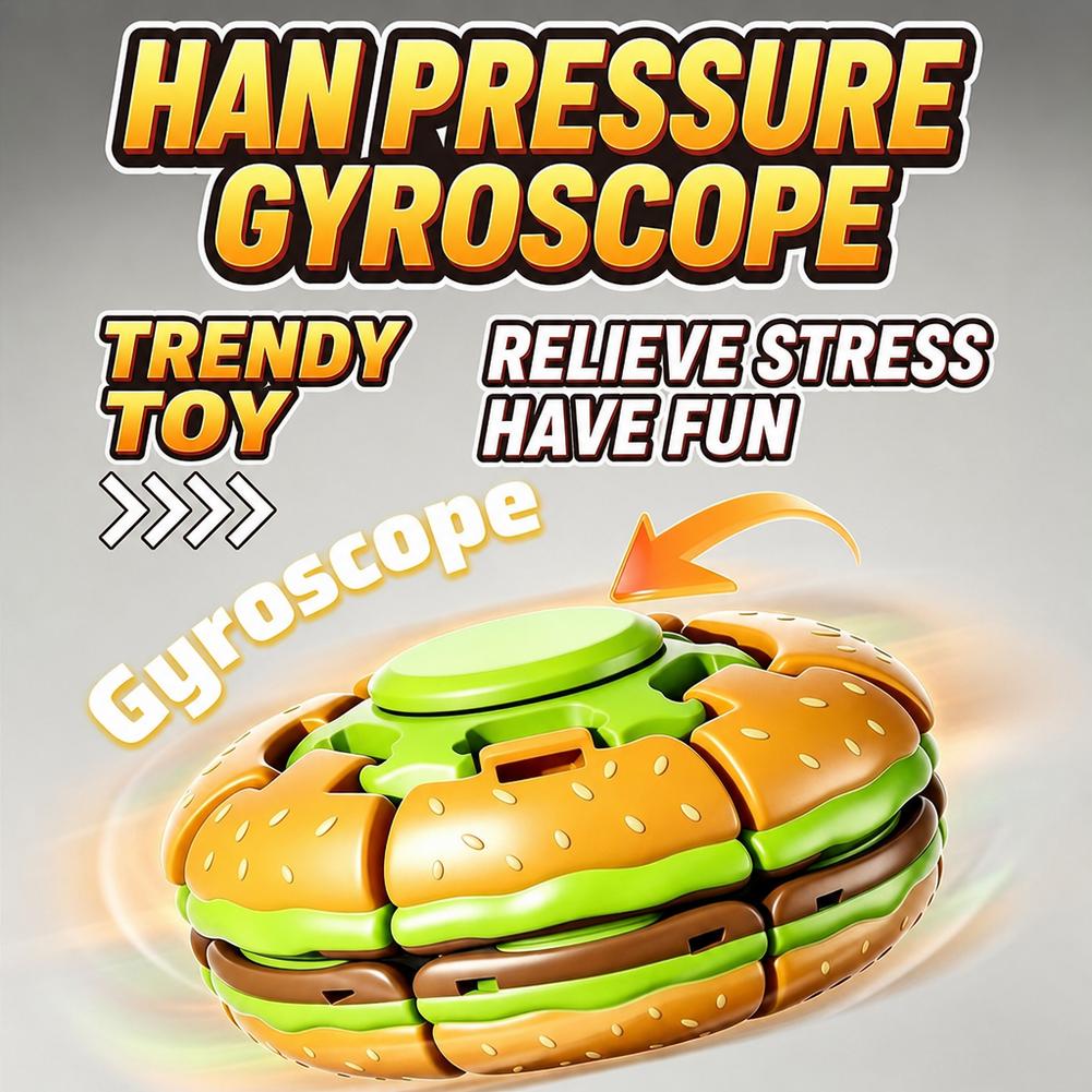 Jouet anti-stress Burger Fidge - Fidget Spinner Bearing avis et prix