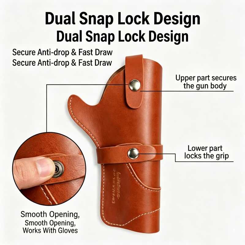 Étui de revolver vintage en cu - Edc Carry Belt Leather avis et prix