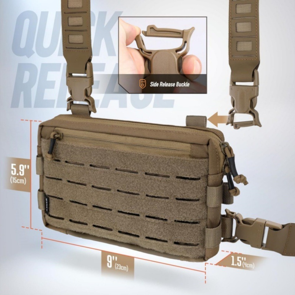 Sac de poitrine pour homme en  - Edc Deep Carry avis et prix