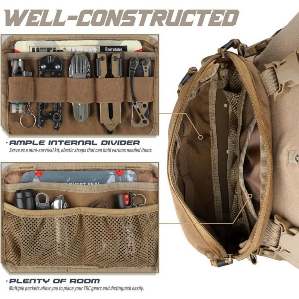 Sac de poitrine pour homme en  - Edc Deep Carry avis et prix