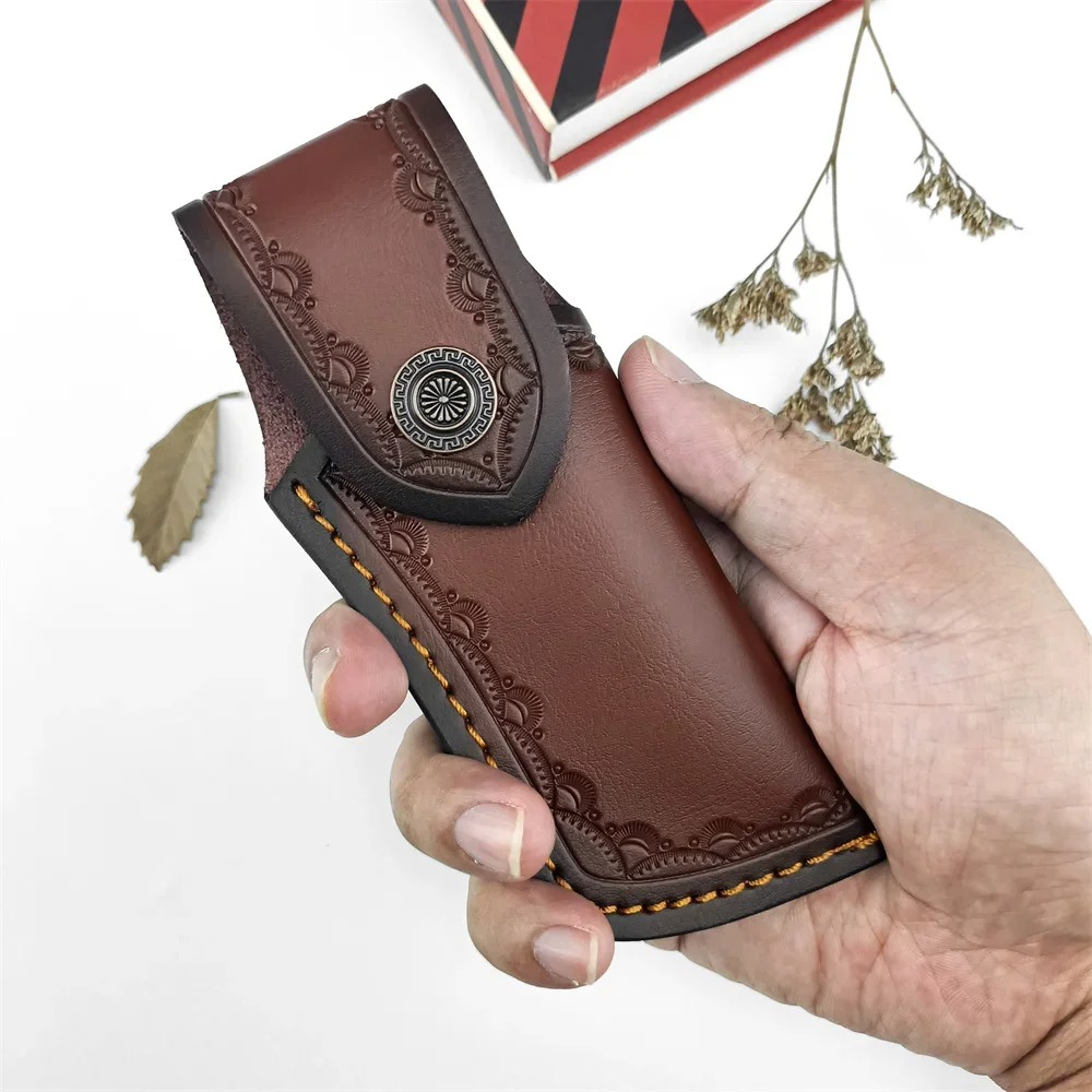 Étui de couteau en cuir de vac - Edc Carry Belt Leather avis et prix