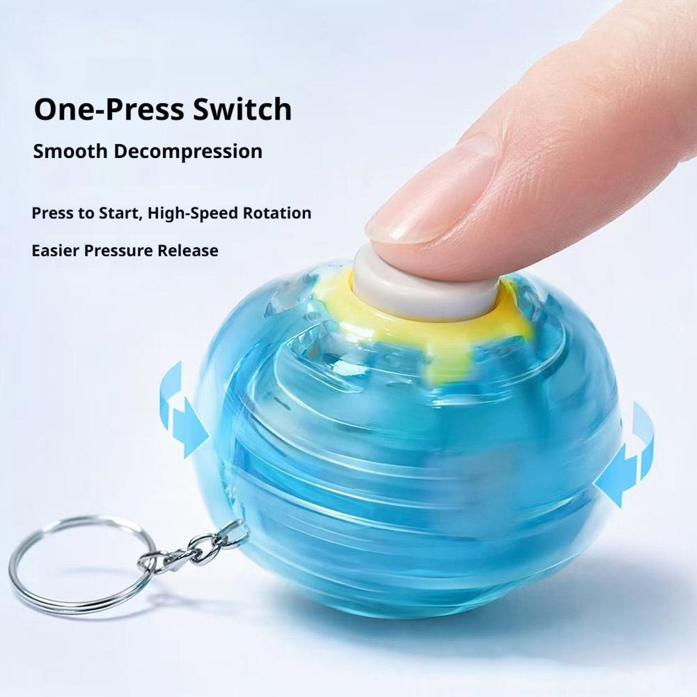 Porte-clés rotatif anti-stress - Fidget Spinner Bearing avis et prix